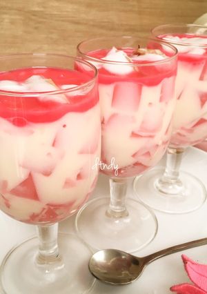 Foto resep Milk Cocopandan Pudding