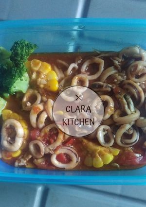 Foto resep Cumi Asam Pedas Manis
