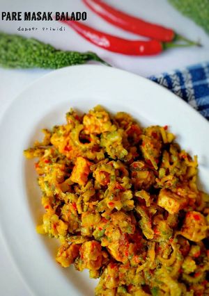 Foto resep Pare masak balado