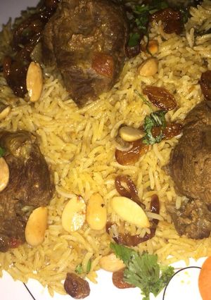 صورة لوصفة برياني لحم