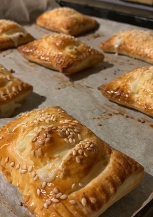 Zöldfűszeres sajtkrémes párna recept fotója