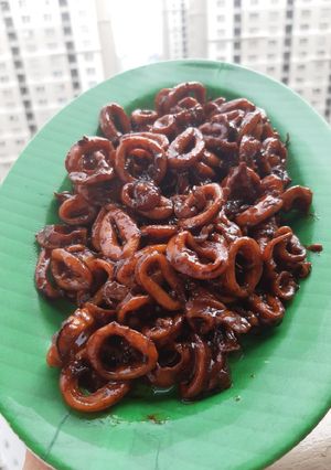 Foto resep Cumi goreng asam