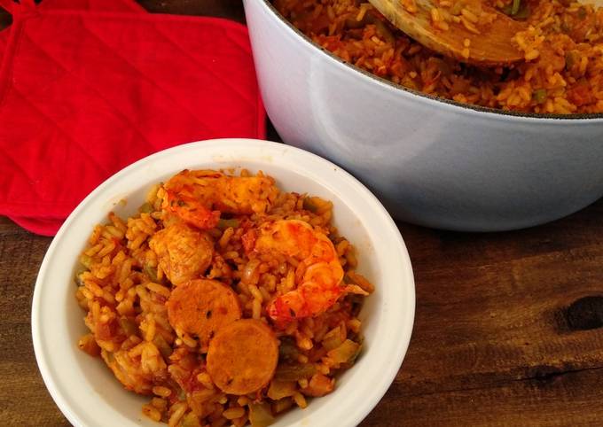 Jambalaya {receta creole de New Orleans} Receta de ? La Cocinera Novata -  Cookpad