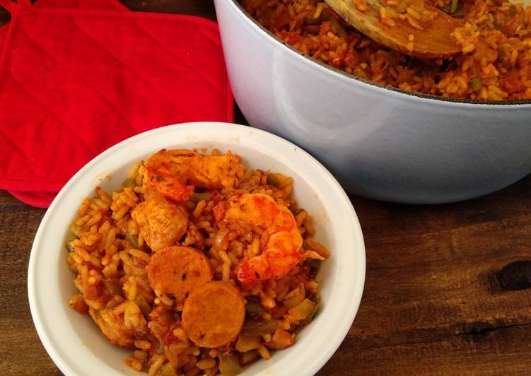 Jambalaya receta creole de New Orleans
