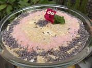 Una foto de postre rápido de queso mascarpone