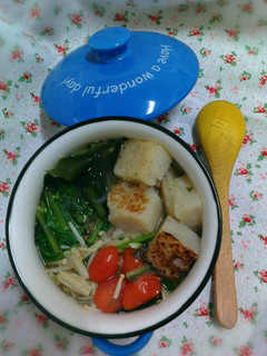 無鹽料理 - 蘿蔔糕湯(五辛素) 的食譜成品照片