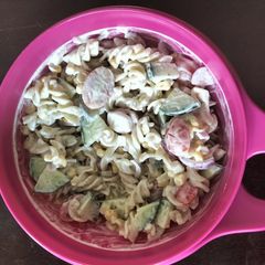 A picture of Pasta salad.