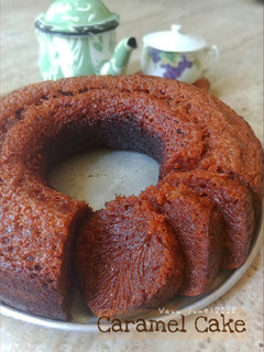 Foto resep Caramel Cake / Bolu Sarang Semut
