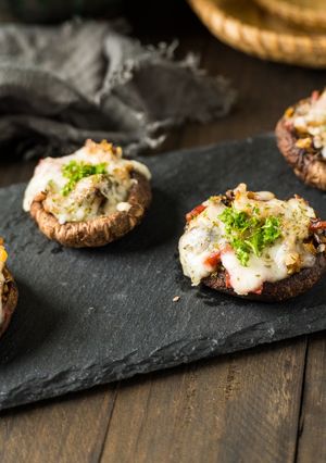 Foto resep Stuffed Mushroom