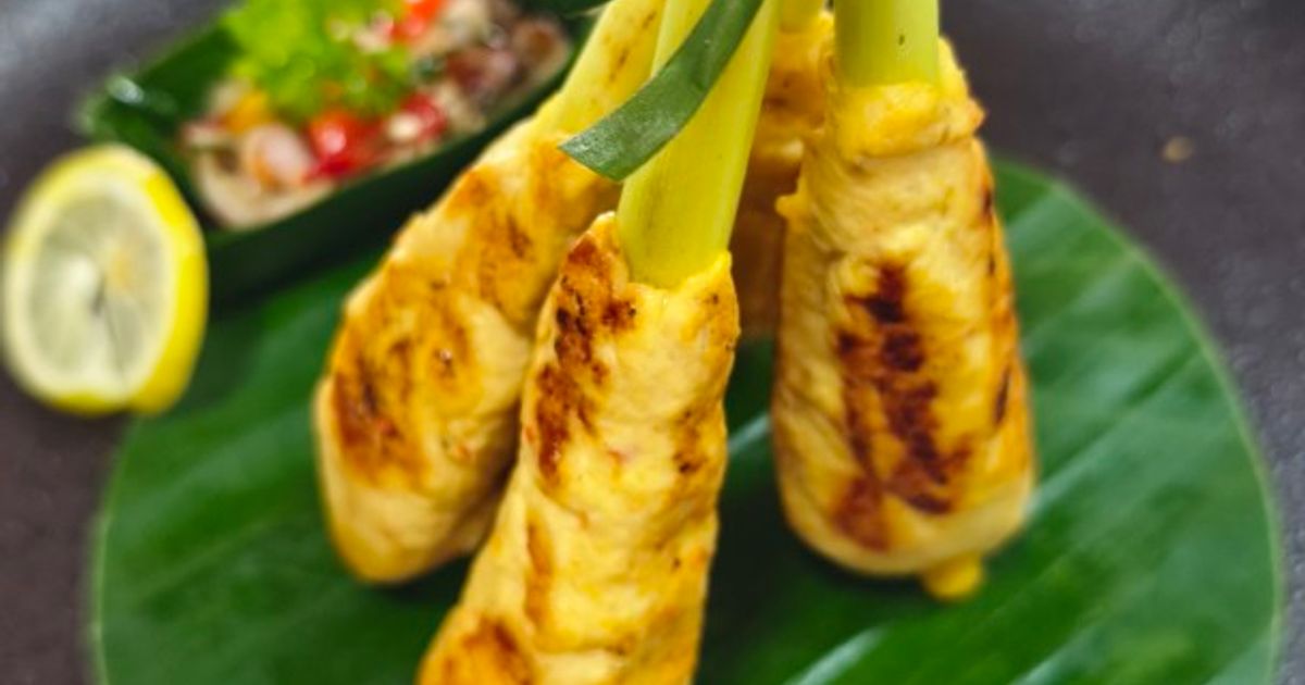 Sate Lilit + Sambal Matah