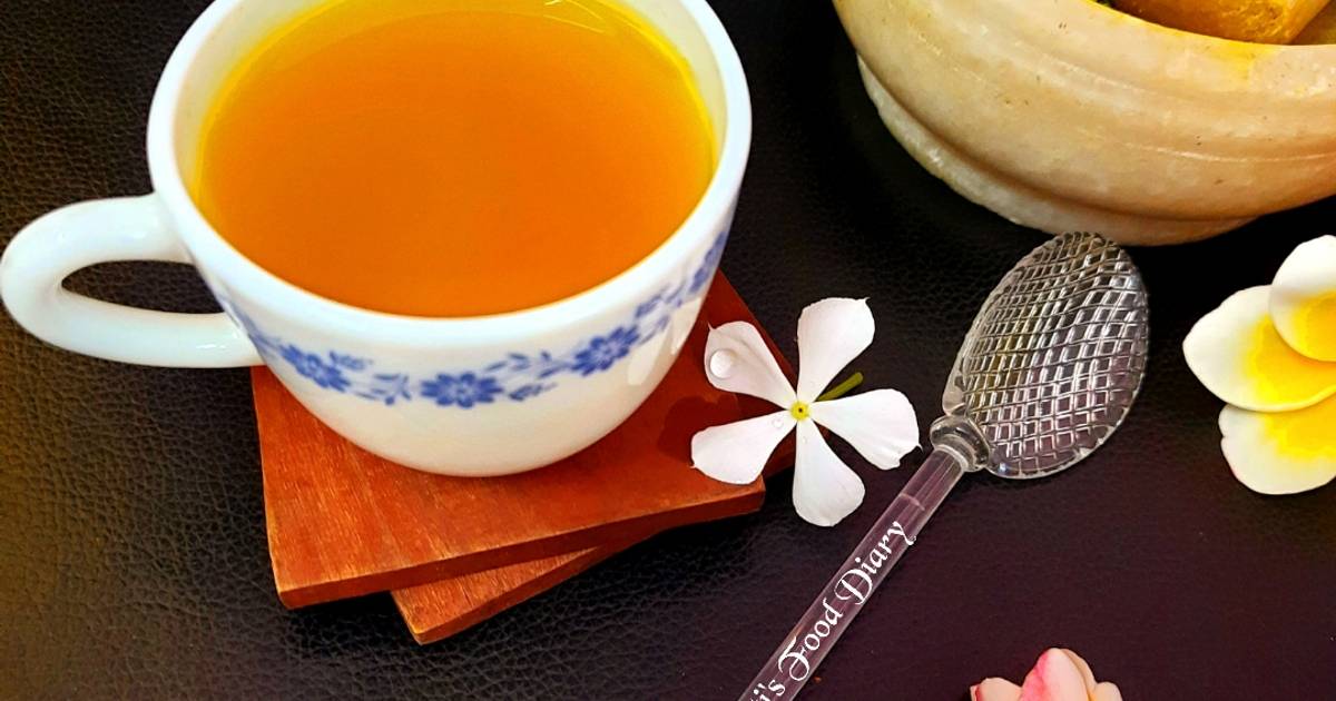 Fennel, Ginger & Turmeric Tea Recipe by Swati Keshri 👩‍🍳 Cookpad