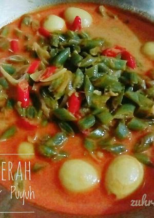 Foto resep Kari Merah Buncis Telur Puyuh