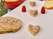 Une photo de foie gras porto