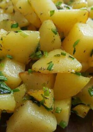 Foto resep Saute Potato Wedges