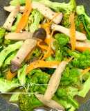 Bông Cải Xanh Xào Nấm Chay