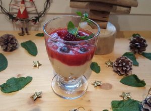 Foto principal de Copitas Cheesecake navideñas
