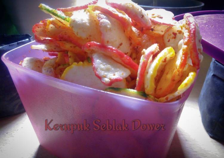Kerupuk Seblak Dower 😵