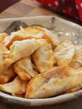 Banana and Chocolate Gyoza mini pie