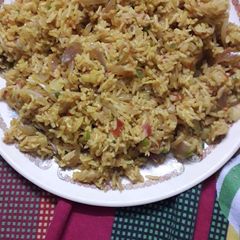 A picture of Veg pulav.