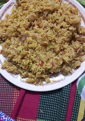 A picture of Veg pulav.