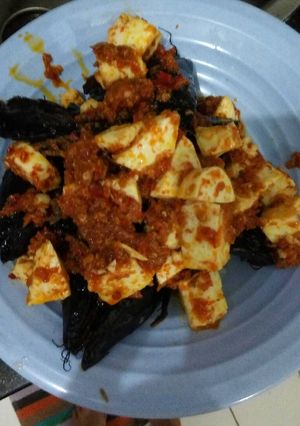 Foto resep Balado Ikan asap kering & putih telur kukus