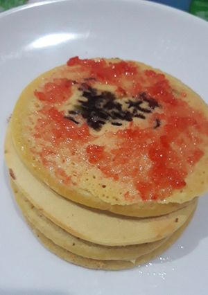 Foto resep #52 Pancake Mamasuka Slai Stroberi