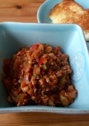 A picture of Chili con carne.