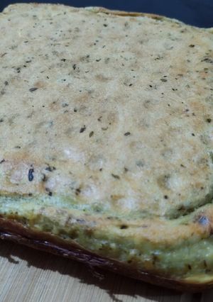 Una foto de Tarta de pollo y verduras en Essen Flip o al horno