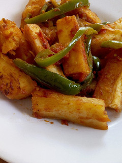 A picture of Fried Cassava.