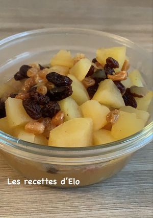 Une photo de Compotee pomme/raisins/orange au Cookeo