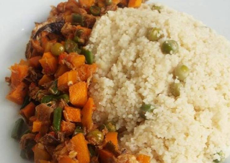 Step-by-Step Guide to Prepare Speedy Couscous and fish sauce