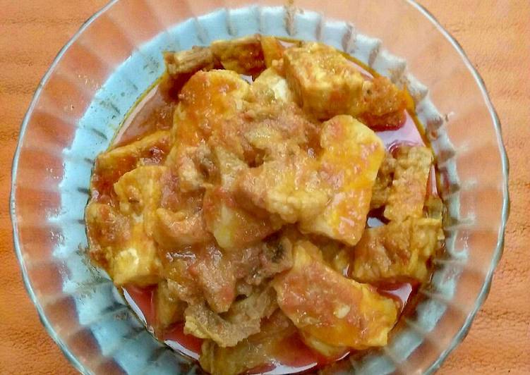 Daging Kambing Bumbu Merah