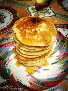 প্যান কেক(pancake recipe in Bengali) রেসিপির প্রধান ছবি