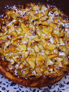 Una foto de Flognarde de manzanas