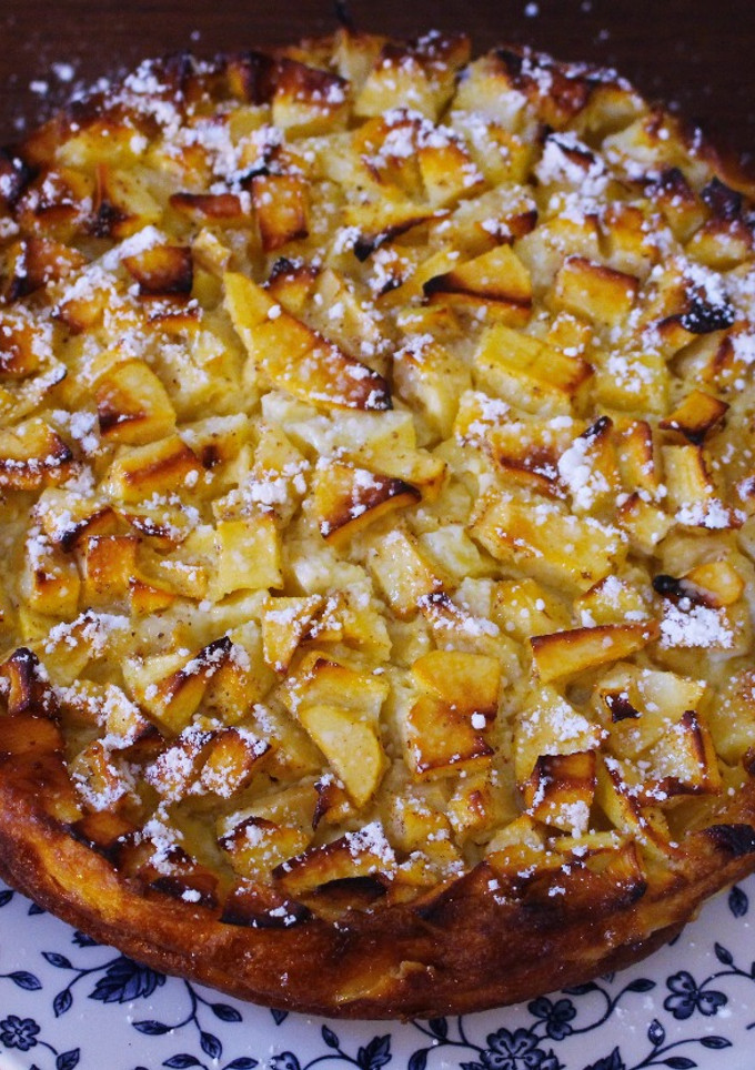 Una foto de Flognarde de manzanas