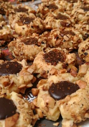 Foto resep Crunchy Peanut Thumbprint Cookies