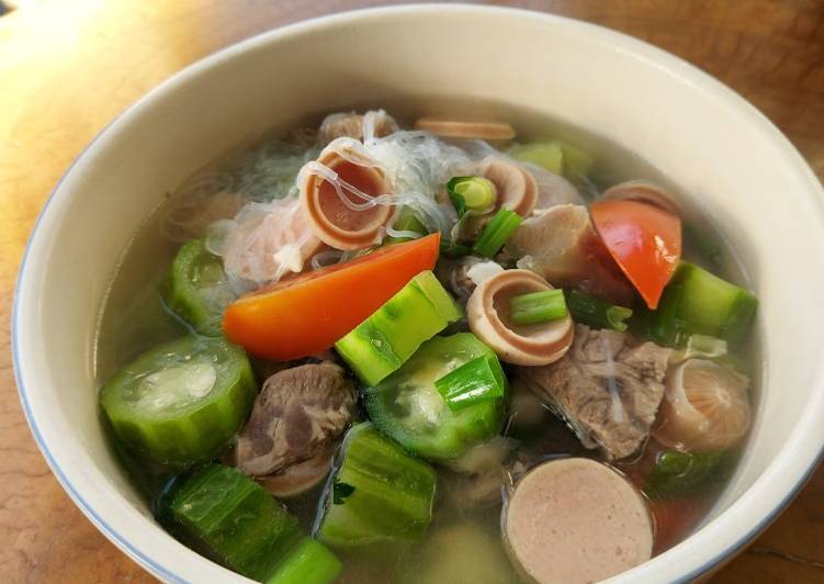 Resep Sop oyong Anti Gagal