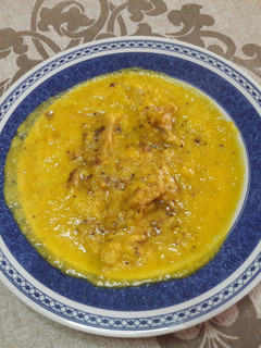 Una foto de Pollo en salsa de mango vegano 🍗