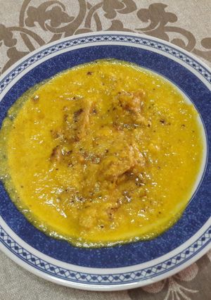Foto principal de Pollo en salsa de mango vegano 🍗