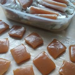 A picture of Vickys Microwave Caramels, GF DF EF SF NF.