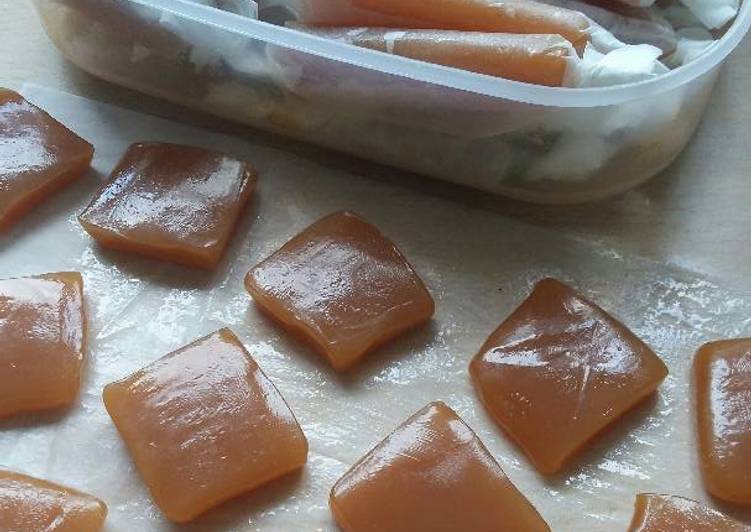 Recipe of Super Quick Homemade Vickys Microwave Caramels, GF DF EF SF NF