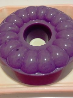 Foto resep Puding ubi ungu