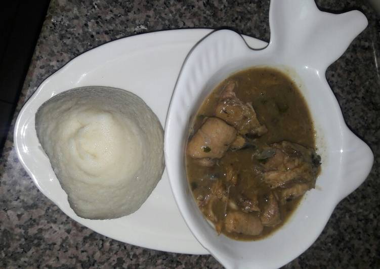 My Grandma Love This Nsala soup (white soup)