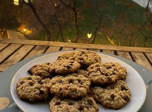 Una foto de Cookies de Avena y Chocolate