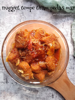 Foto resep Nugget Tempe Tiram Pedas Manis