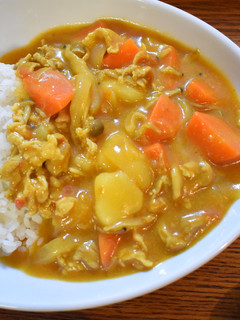 A picture of Sweet Curry Made from Scratch with Rice Flour.