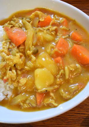 A picture of Sweet Curry Made from Scratch with Rice Flour.
