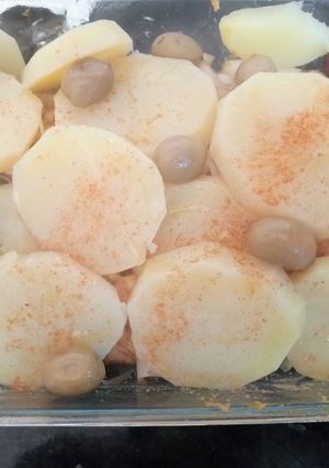 صورة لوصفة أفخاد الدجاج في الفرن