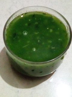 A picture of Green juice.