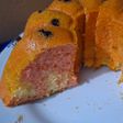Bolu susu strawberry
